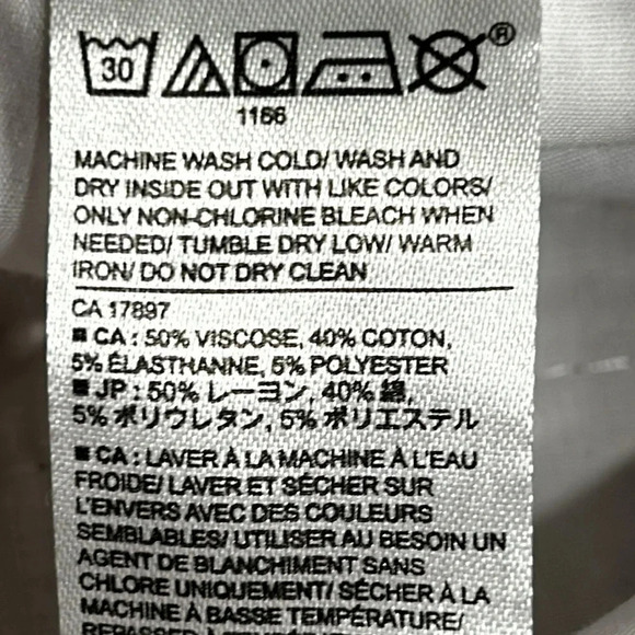 BR Factory SLOAN,vintage NWT pants,sz 6, mid rise,monoblock,career,preppy,retro - Picture 12 of 15